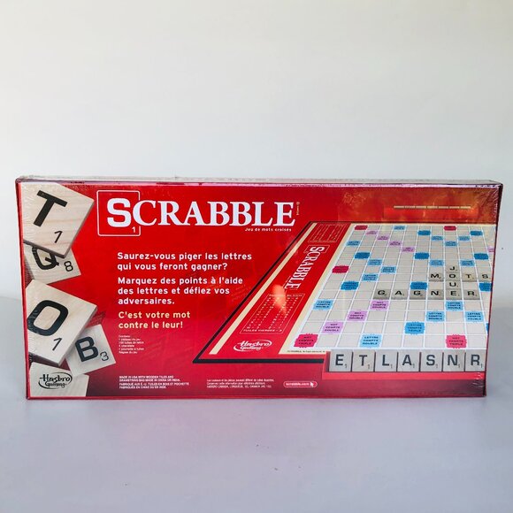 Scrabble French Version Hasbro Game New Sealed For Age 8+ - Picture 12 of 13